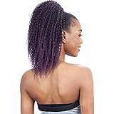 FreeTress Equal Drawstring Ponytail - BRAZILIAN GIRL (1B - Off Black)