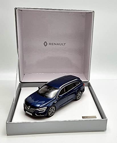 Voiture RENAULTTalisman Estate Bleu Métallisée en Coffret Luxe Série Limitée et Numérotée 1/43 Norev Talisman Estate