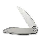 Titanium-Handled WE Knife Fluxor Flipper (3.98' M390 Blade)