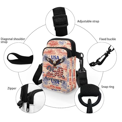 Image of Xpyiqun Small Crossbody Bag Women Phone Purses Sling Shoulder Handbag Cross Body Pouch Wallet Bags