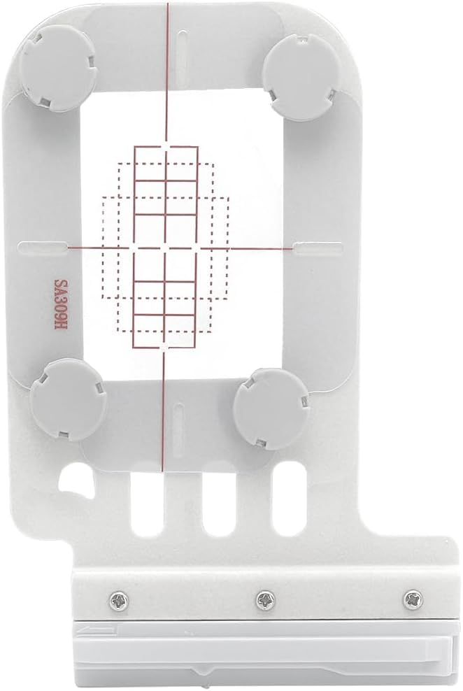 Image of Sew Tech Magnetic Embroidery Hoop for Brother NQ1700E NQ1600E NV880E NV800E Stellaire XJ1 XE1 Dream Machine XV8550D Luminaire XP2 XP3 V3LE Quattro 6000D NQ3600D, 1 inchx2.5 inch Mighty Snap Magnet Frame
