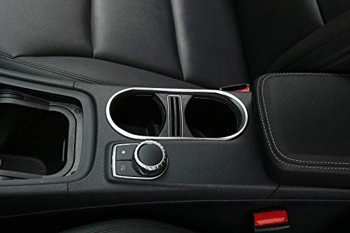 Cubierta de Portavasos Cromo ABS para Mercedes Benz CLA GLA miniatura 3