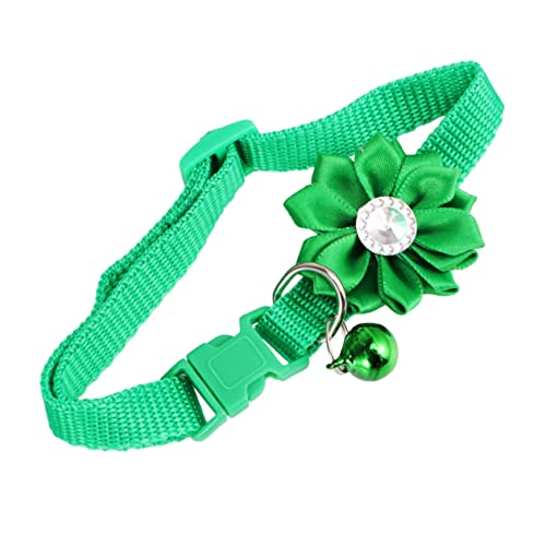 Collier chaîne de cou fleur pour chien durable et facile à porter