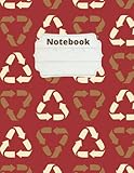 college ruled line paper: notebook for notes, 120 pages, size 8.5 x 11.