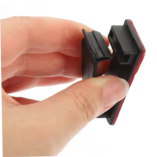 DOITOOL 20 piezas Clips Adhesivos para Cables Multipropósito para Organización de Escritorio miniatura 6