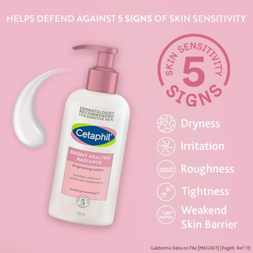 Cetaphil Bright Healthy Radiance Brightness Lotion 245ml, Dermatologist Tested, Niacinamide & Sea Daffodil, Dark Spot Reduction, Even Skin Tone - Image 5