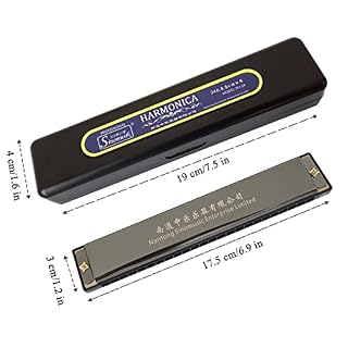 Harmonica 24 trous harmonica key C bouche ogan instrument à vent pour débutants et professionnels - Les Beatles, Paul McCartney, John Lennon, RIngo Starr, George Harrison Harmonica 24 trous harmonica key C bouche ogan instrument à vent pour débutants et professionnels – Image 4