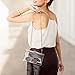 Women Clear Purse Acrylic Clear Clutch Bag, Shoulder Handbag With Removable Gold Chain Strap (Gold)