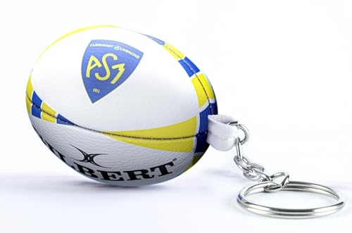 Gilbert Porte-clefs Ballon de Rugby Clermont - Collection Officielle ASM Clermont Auvergne