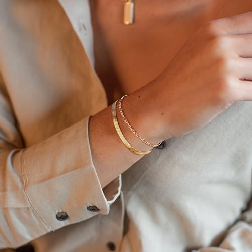 Set de Pulseras Mujer Oro y Plata 41pag2ZcfTL. AC SR38. SL1000