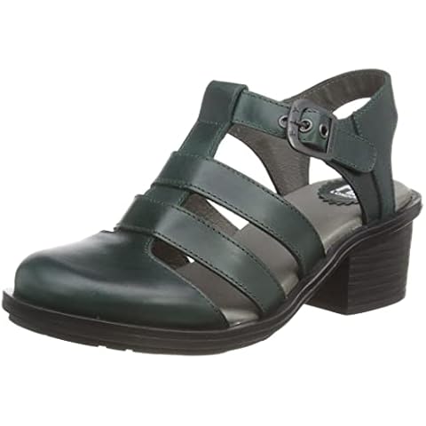 Fly London Women's CAHY195FLY Pump in Petrol Cover