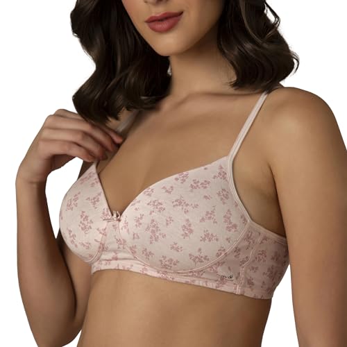 Image of Amante Every de Padded Non-Wired Full Coverage Simply Soft T-Shirt Bra