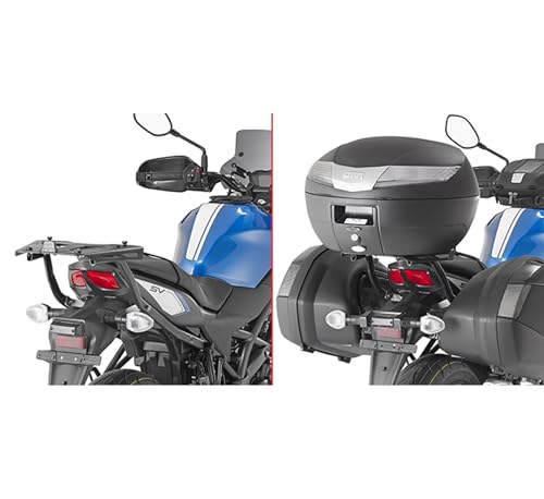 Givi Top Case E46NT2 Monolock pour Suzuki SV 650 avec support de fixation
