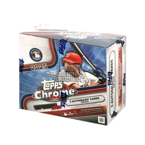 2025 Topps Chrome Update Baseball Jumbo Hobby Box