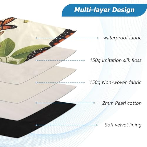 Funda para Laptop 13-14 Pulgadas con Diseño Mariposas miniatura 4
