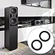 Lautsprecher Gummikante, 6 Zoll Lautsprecherkautschukkante Gummi Lautsprecherkanten Surround Ringe Gummilautsprecher Schaumkante Woofer Reparaturteil Sicken Reparatur DIY Typ 141C Kleber
