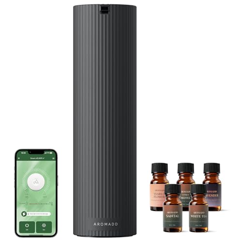 Scent Diffuser Starter Kit – Waterless Essential Oil Diffuser for...