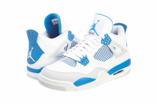 (Men's) Air Jordan 4 Retro 'Military Blue' 2012