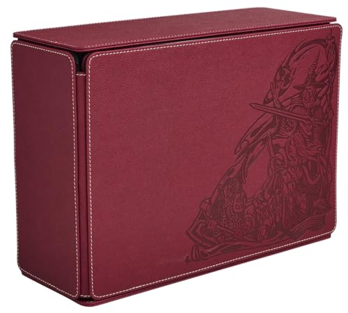 Dragon Shield RPG: Game Master Companion: Blood Red – Compatible with Official DND Spell Cards - 6 Foam Trays with Room for a Total of Over 40 Miniatures of Various Sizes