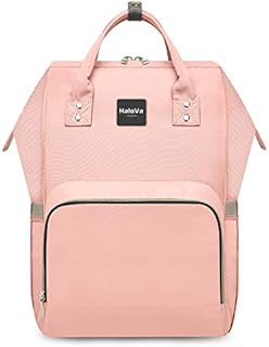 HaloVa Diaper Bag Multi-Function Waterproof Travel Backpack Nappy Bags for Baby Care, Large