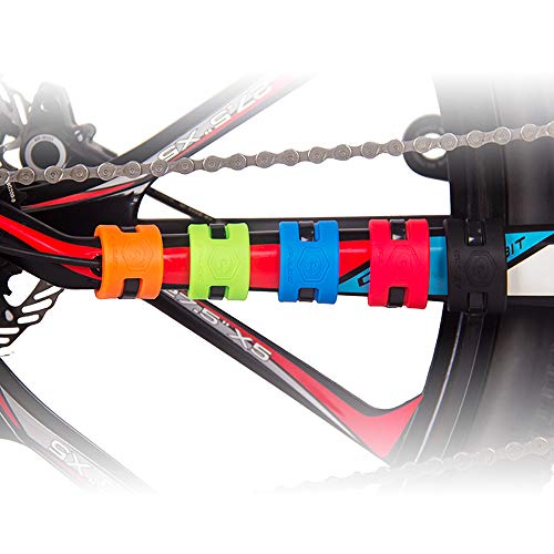 Protetor de quadro, Andoer 4 PCS protetor de quadro de bicicleta protetor de corrente de bicicleta p