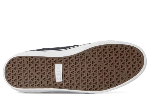 Image of Etnies Men's Barge Ls Navy /White /Blue 9