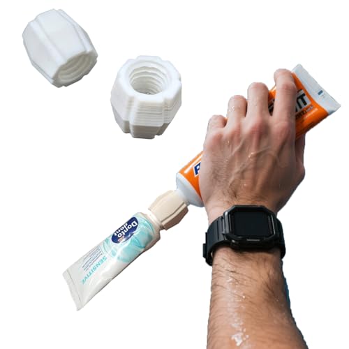 Lilalemon 2pcs tube toothpaste squeezer, Portable toothpaste tube dispenser for travel