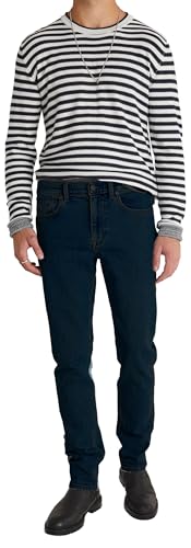 Pepe Jeans Herren Slim Hatch Jeans, Blau (Denim-5cb), Bundweite: 97 cm, beinlänge: 81 cm (38 W / 32 L) – Ansicht 1