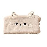 LOVEF Spa Headband for Washing Face, 1 Pack Cute Soft Coral Fleece Headbands Makeup Headband Skincare Headbands Facial Headband Face Wash Headband for Woman Girls (Coffee)