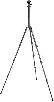 3 Legged Thing Patti 2.0 Flip Lock Tripod with AirHed Mini - Darkness Matte Black (PATTIDARK2.0)