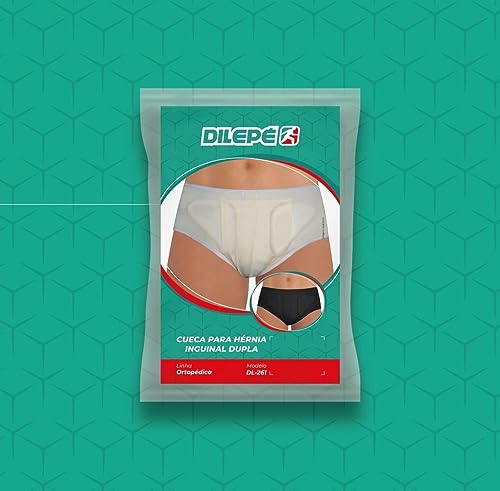 Cueca para Hernia, Transparente, Dilepe