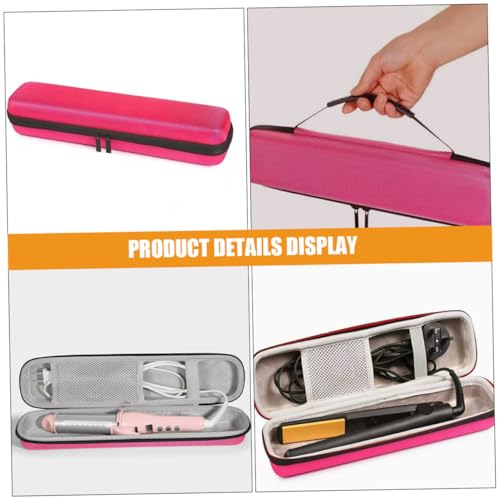 Funda rígida portátil para plancha y rizador de cabello miniatura 3