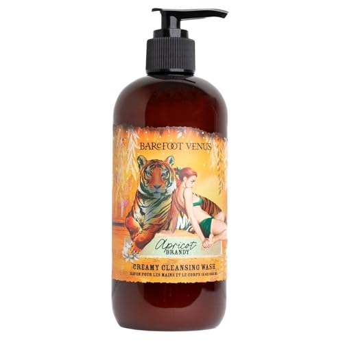 Image of Barefoot Venus White Pine Creamy Cleansing Body Wash - 350 ML / 12 OZ (Apricot Brandy)