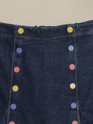 Image of Pilolo Kids Pocket Denim Shorts for Girls