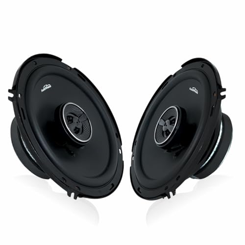 Image of Audio Wheels 6 Inch Sonic Blast Car Speaker 150W RMS /400W Max | 26mm High-Performance Voice Coil | Deep Bass Output | Durable Rubber Edge PP Cone | 4-Ohm Impedance | Premium Sound Upgrade Cars