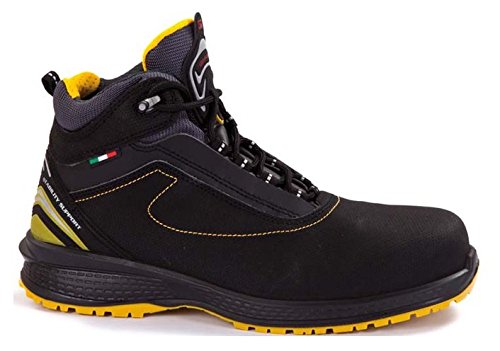 Giasco Schnürstiefel Libra S3, Größe 44, 1 Stück, schwarz / gelb, KU048E44 Cover
