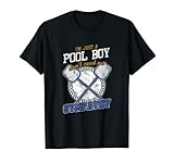 Herren Pool Junge Schwimmbad Reiniger Pool-Service Geschenk T-Shirt