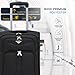 Flight Knight Lightweight 4 Wheel 800D Soft Case Suitcase Robust Anti Crack Cabin Carry On Hand Luggage Approved for Over 100 Airlines Including easyJet, BA & Many More!
