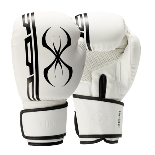 Image of STING Boxing - Armaplus Boxing Gloves | for Competition & Training (12OZ, White)