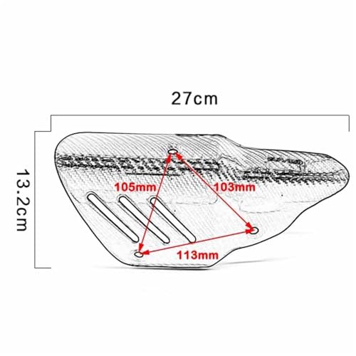 Protecteur tuyau d'échappement Yamaha anti-chaleur pour bottes et pantalon