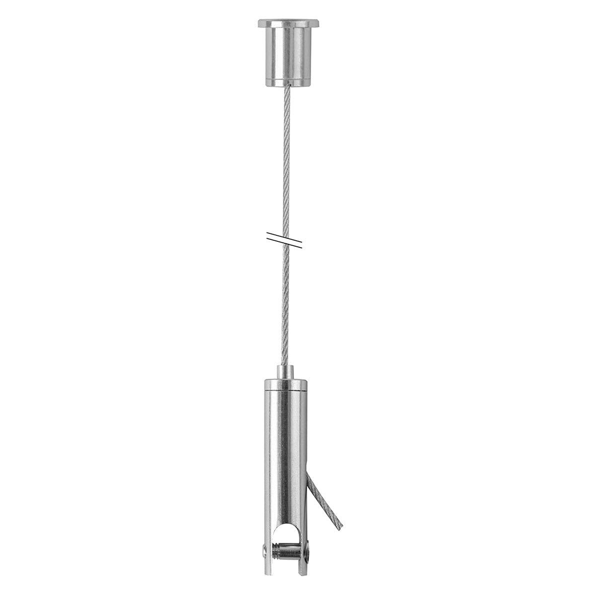 kit di sospensione con gancio per pannello (6 mm) - 5 pezzi - 200 cm