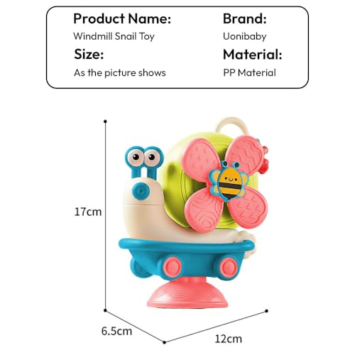 Image of StarAndDaisy Orapple Spinster Toy for Baby 5-in-1 Suction Spinner, Rattle, Friction Car, Windmill & Sensory Play / BPA-Free, Safe & Durable / Interactive Learning Toys for 6+ Months Kids