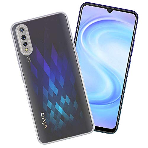 Image of Case Creation Brand - Mobile Cover for Vivo S1 (Soft & Flexible Back Case), Transparent