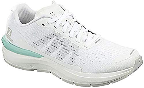 SALOMON Shoes Sonic, Zapatillas de Running Hombre, Blanco (White/White/Lunar Rock), 43 1/3 EU