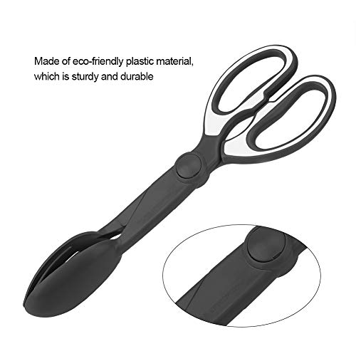 Image of Oumefar Eco-Friendly Pet Dog Cleaner Holder Clip Remover Cat Dog Waste Pooper Dog Cat Pooper Scooper Lawns Grass for Cat Dog Poop Waste (Black)