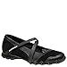 Skechers Women's Bikers-Step-Up Mary Jane Slip-On Flat , Black/Charcoal , 7.5 M US