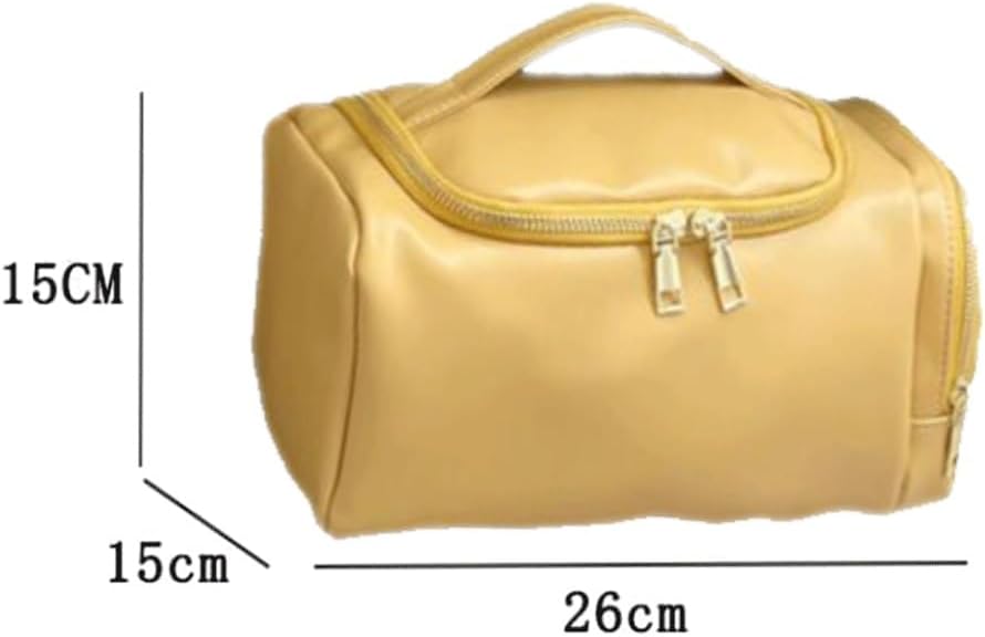 Flip type portable makeup bag, large capacity skincare products, washing and storage image 2