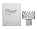 Accusize Industrial Tools H.S.S. Annular Cutter 2-3/4'' by 1'' Cutting Depth in Strong Box with 1 Pc Pilot Pin 5/16'' by 4'', 2080-2049Pin