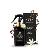 Aromatic •89• Raumspray 300ml Jasmin, Kaffee & Vanille – Langanhaltender Raumduft Spray & Lufterfrischer für Zuhause, Schlafzimmer & Bad – Neutralisiert Gerüche, Frisch Raum Parfum