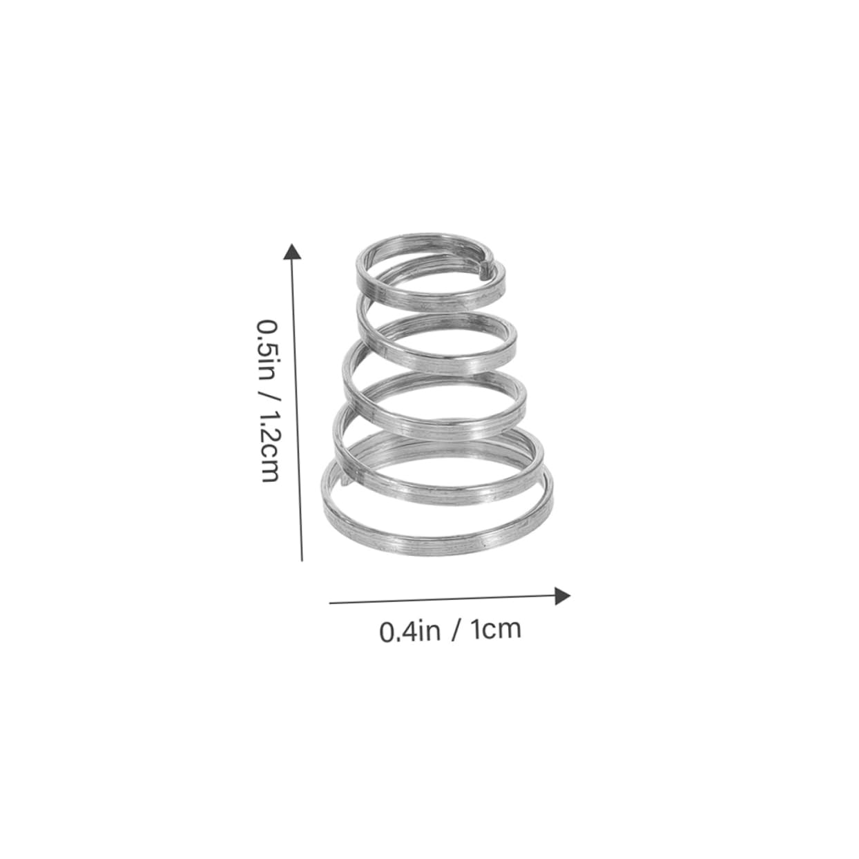 Hemoton Quick Release Skewer Spring Set 20pcs Bike Wheel Skewer Spring for Mountain Road Bikes Stainless Steel